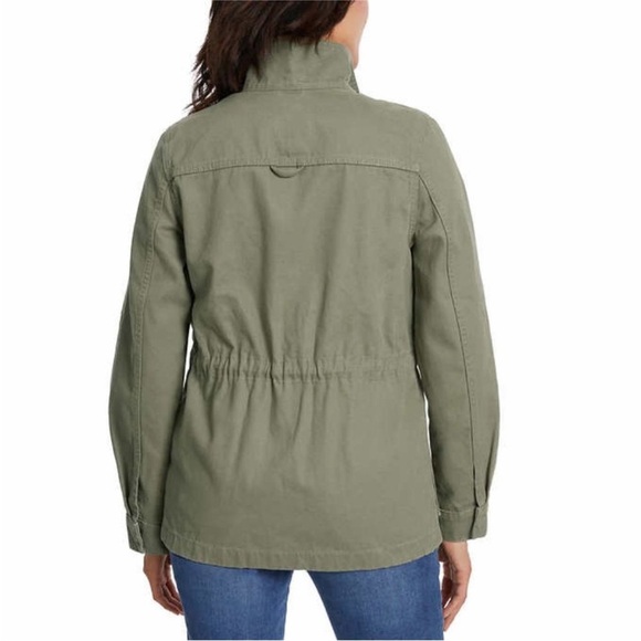 Vintage America Olive Canvas Anorak “Barn Jacket”  Size Medium New With Tag - Picture 4 of 12